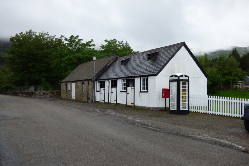 Achfary telephone box