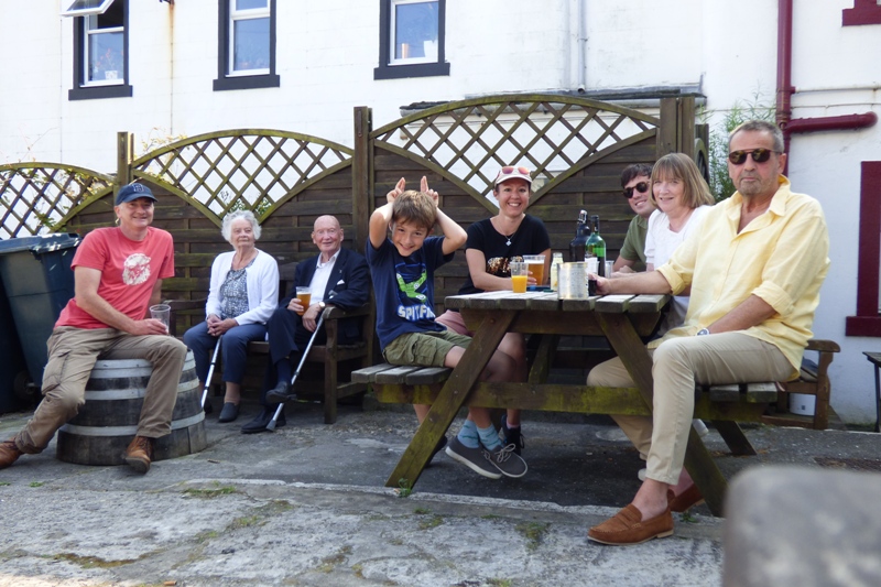 Beer Garden at An Tigh Seinnse