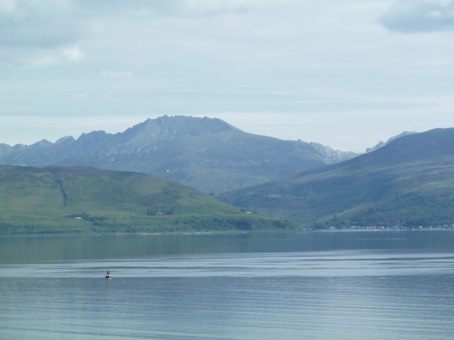 Highland scenery in the north of Arran