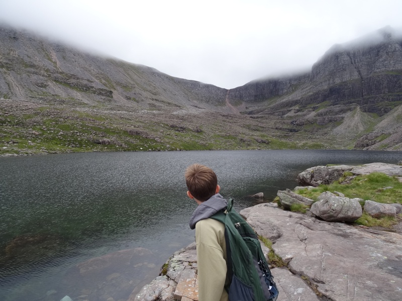 Approach to the Beinn Eighe Ridge