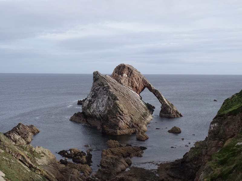 Bow Fiddle Rock at Portknockie