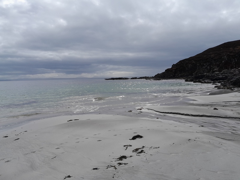 Camas Daraich beach at the Point of Sleat on Skye