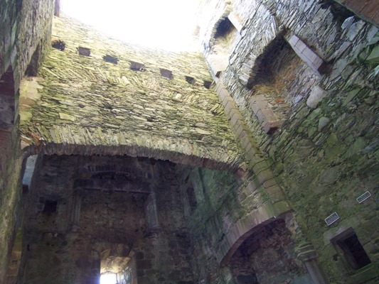 Cardoness Castle interior