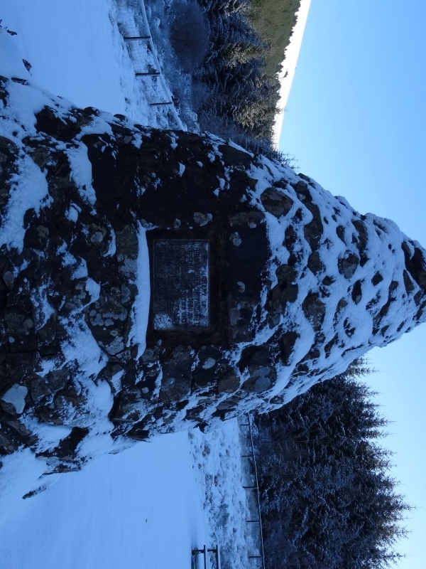 Christopher MacTaggart Memorial in Changue Forest