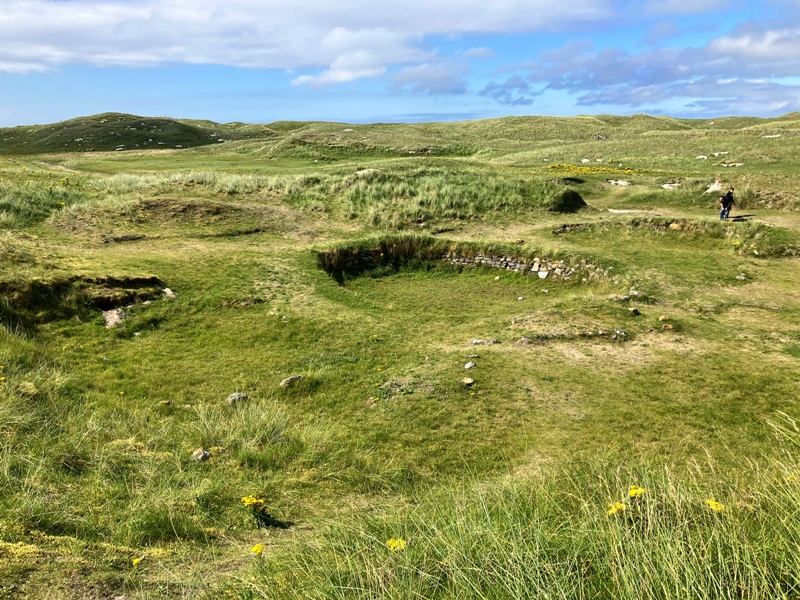 Cladh Hallan Roundhouses on South Uist