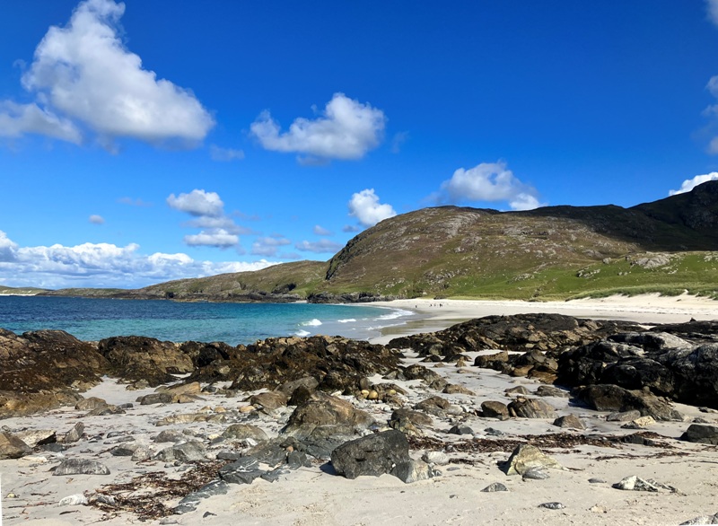 The beach at Cleat on Barra