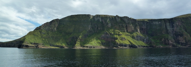 Cliffs of Hoys seen from the Scrabster ferry