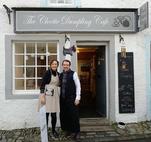 Clootie Dumpling Cafe in Dunkeld