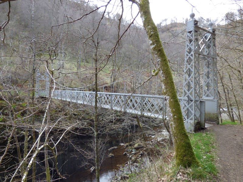 Coronation Bridge on the way to Linn o Tummel