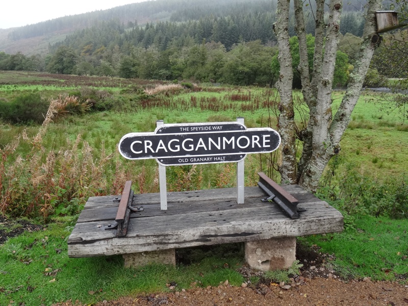Cragganmore Granary Halt on Speyside Way