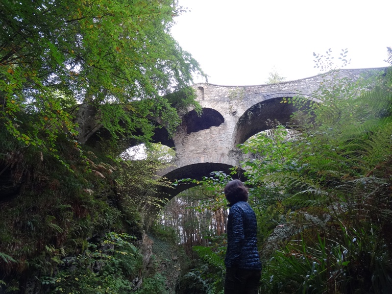 Craigmin Bridge with its multiple arches