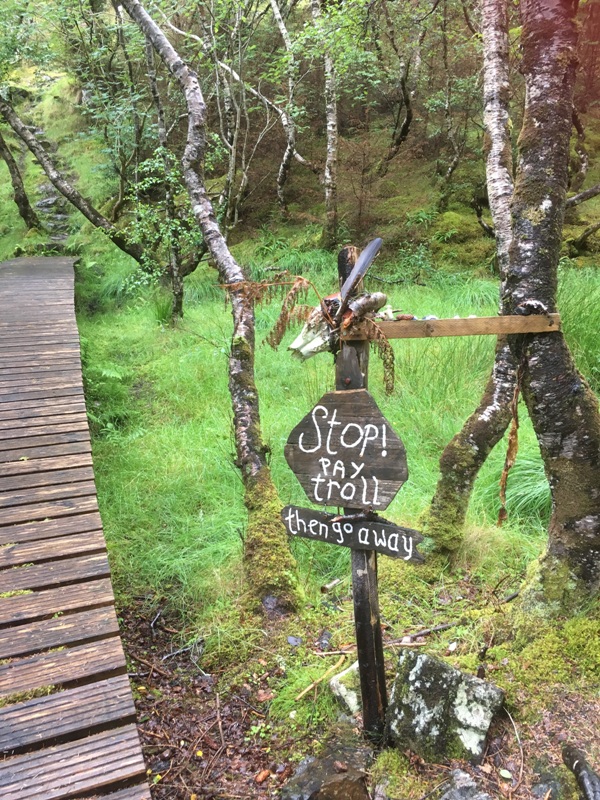 Troll Bridge in Culag Woods