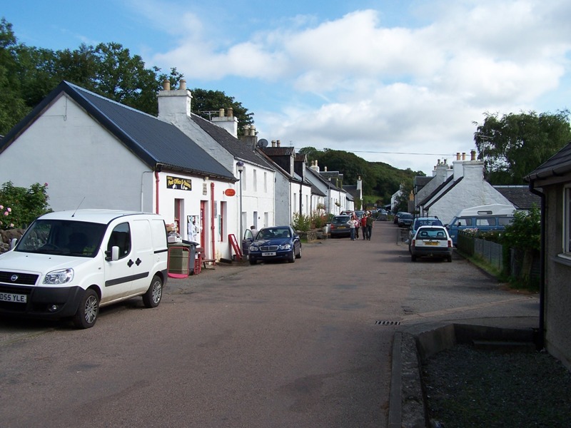 Dervaig Village on Mull