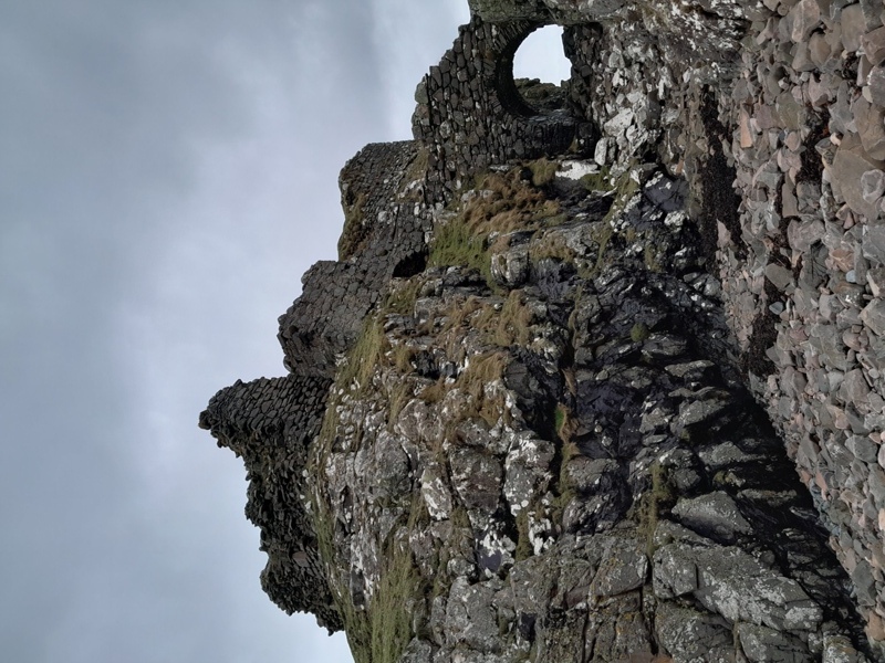 Dun Scaith castle on Skye 