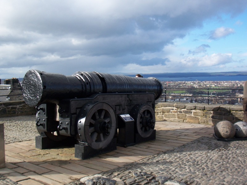 Mons Meg Cannon at Edinburgh Castle