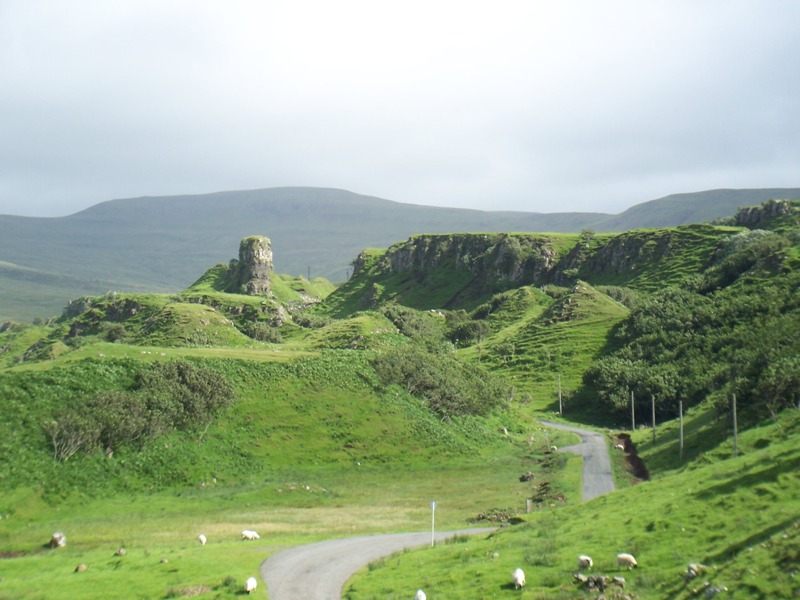 Fairy Glen in August 2006 with nobody there except me.