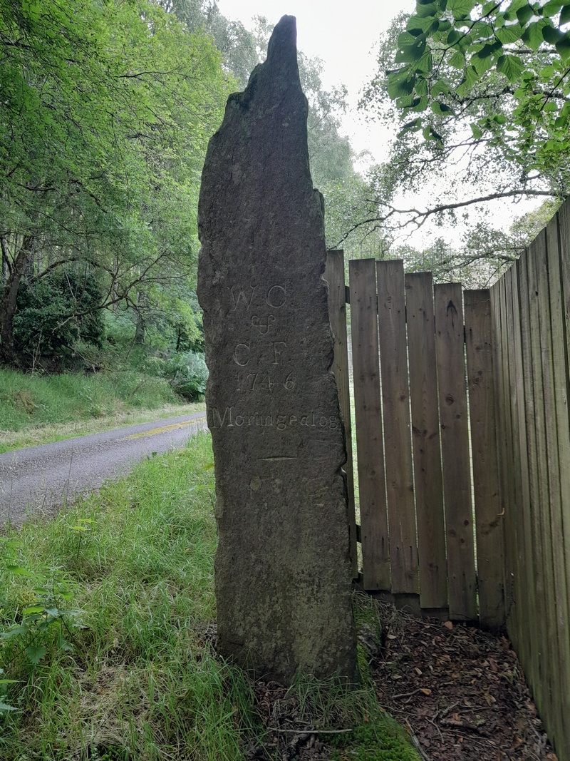 The Farewell Stone in Glen Strathfarrar
