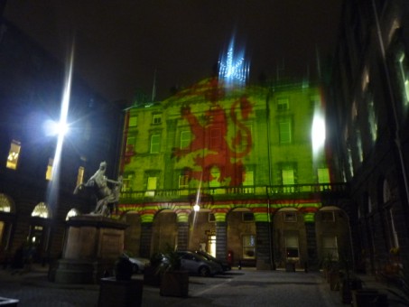 Edinburgh City Chamber Projections