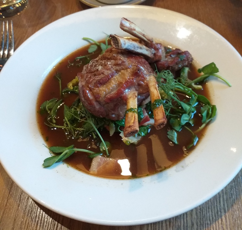 Roast Rack of Lamb at the Kilchrenan Inn