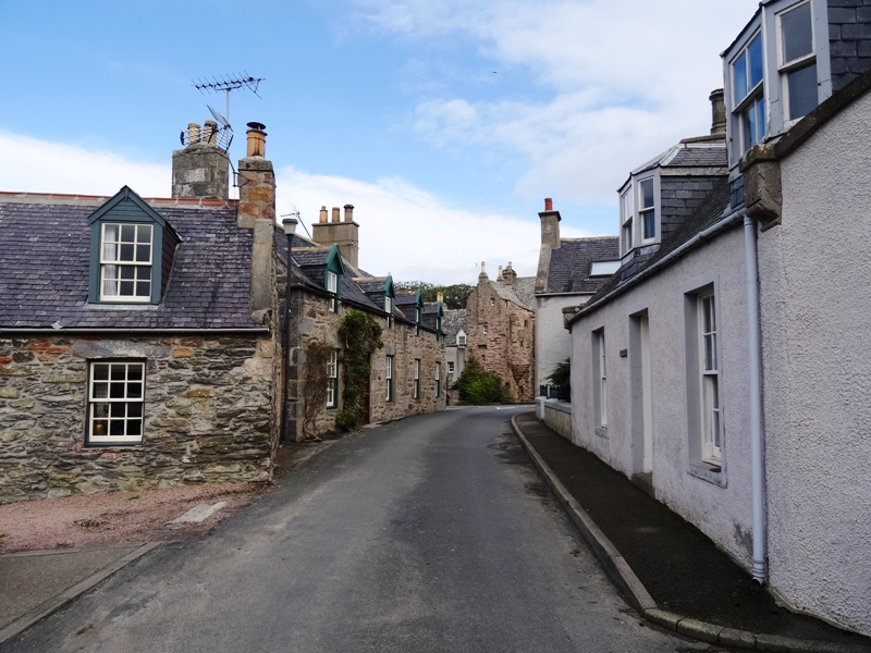 quiet street in pretty village of Fordyce