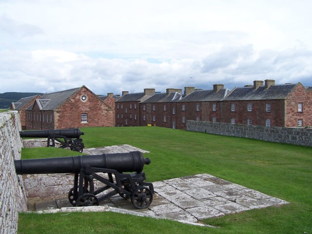 Fort George battlements