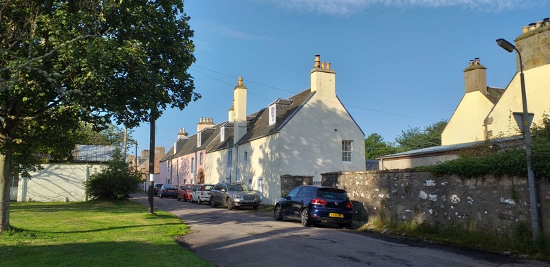 Fortrose picturesque back streets