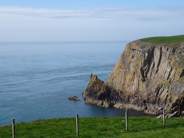 Gallie Craig rock southernmost tip of Scotland