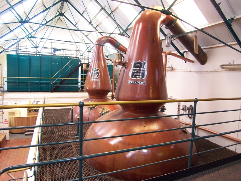 Glenkinchie Whisky stills