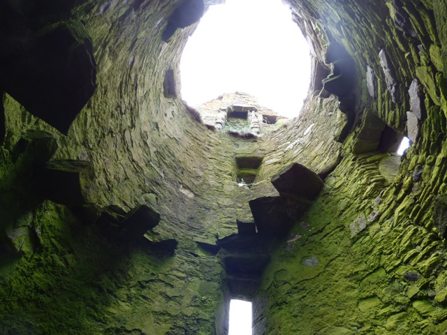 Spiral Staircase inside Gylen Castle