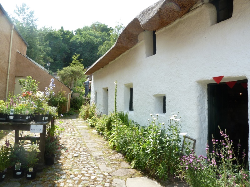 Hugh Miller's thatched cottage in Cromarty