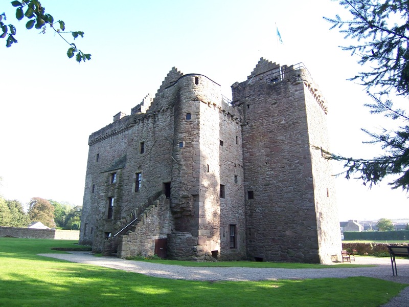 Huntingtower Castle