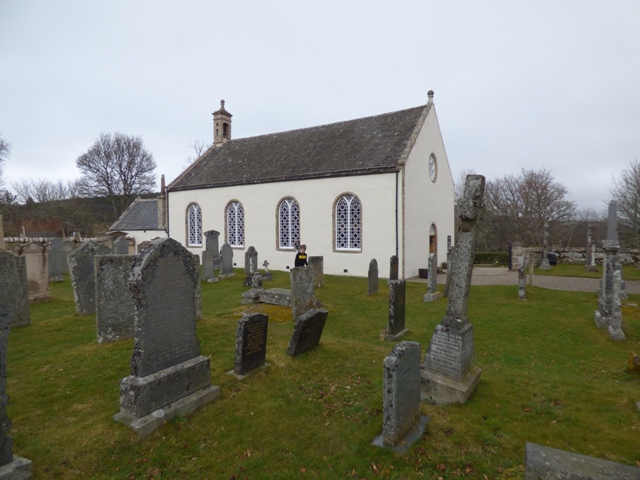 Inveravon Kirk and graveyard