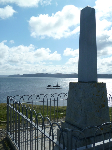 Iolaire Memorial, near Stornoway on Lewis