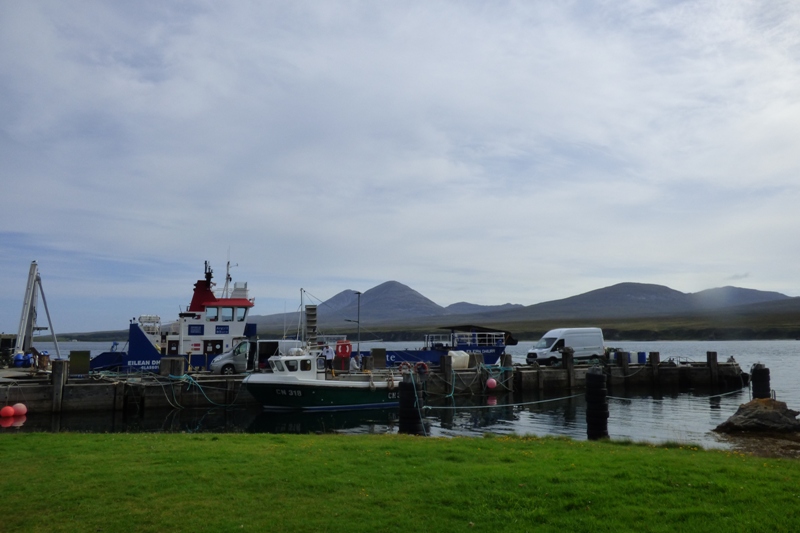 Ferry waiting at Port Askaig to sail to Jura