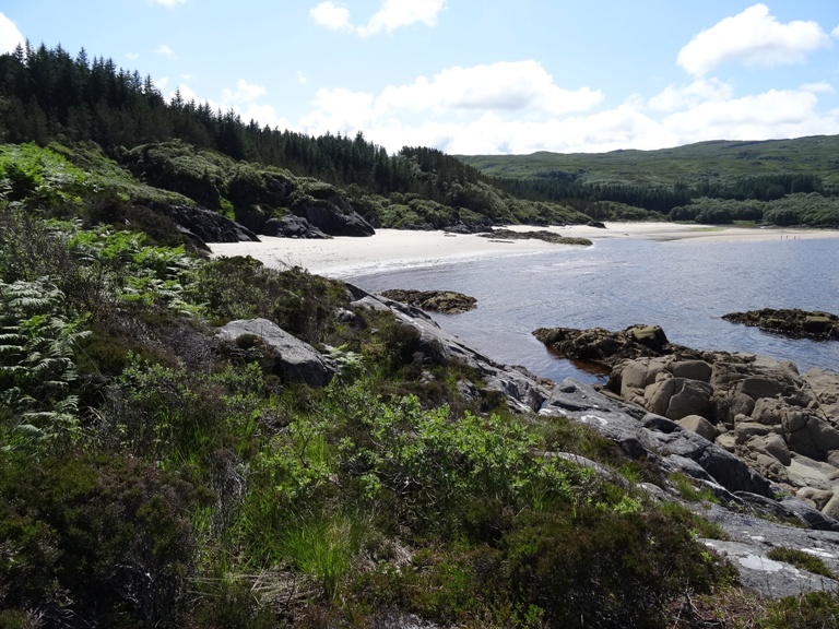 Kentra Bay(singing sands) in Moidart