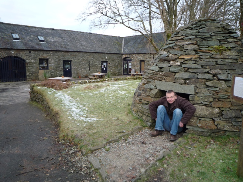 Kilmartin Glen Museum beehive dwelling