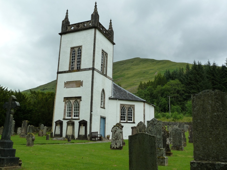 Kilmorich Church at Cairndow