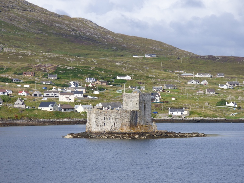 Kisimul Castle viewed from Ferry arriving in Castlebay