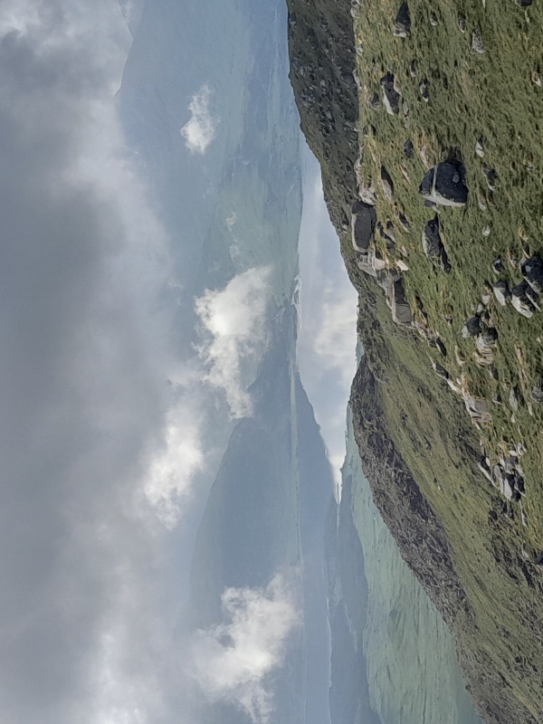 Loch Etive viewed from Creach Bheinn mountain ridge