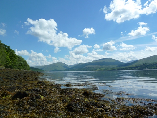 Looking up Loch Fyne