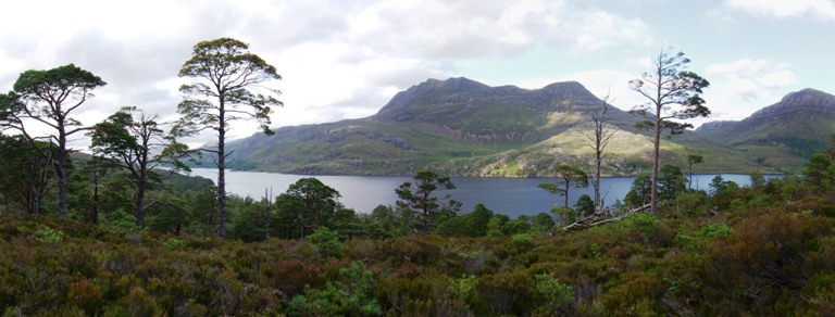 Looking over Loch Maree towards Slioch 