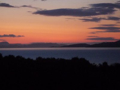 Sunset over Loch Carron