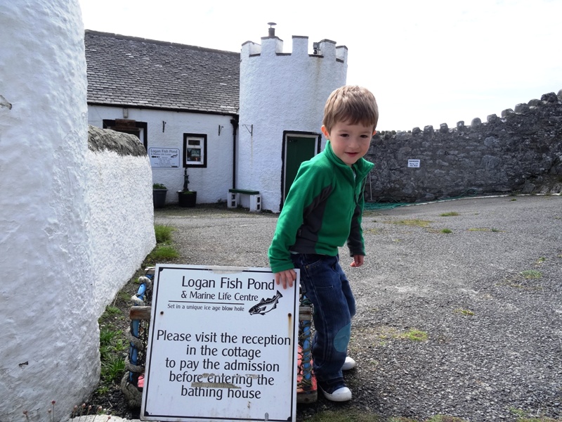 Entrance of Logan Fish Pond