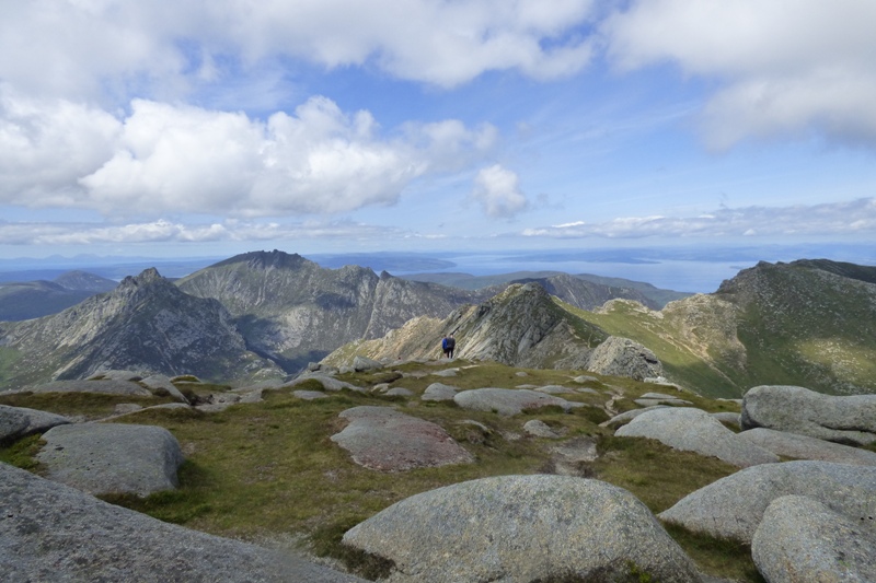 Looking North from Goatfell