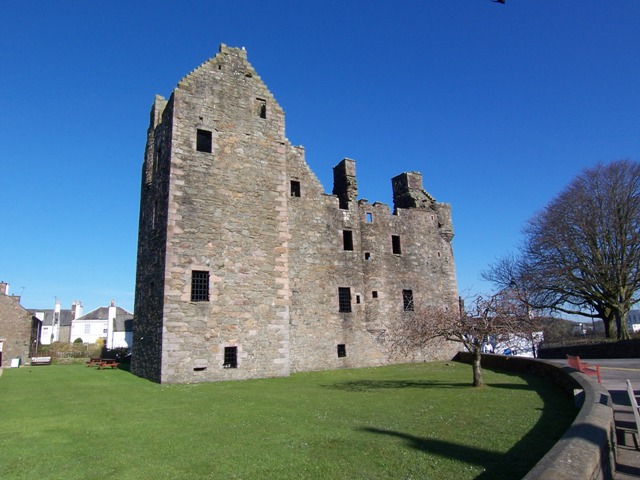 Maclellan's Castle in Kirkcudbright