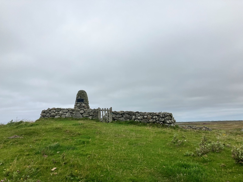 Flora MacDonald's Memorial at Milton on South Uist