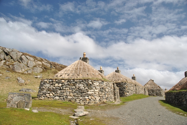 Na Gearrannan Black House village