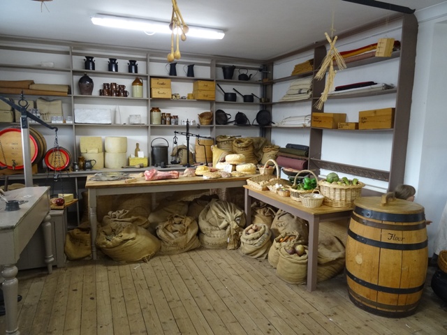 Recreation of workers shop at New Lanark