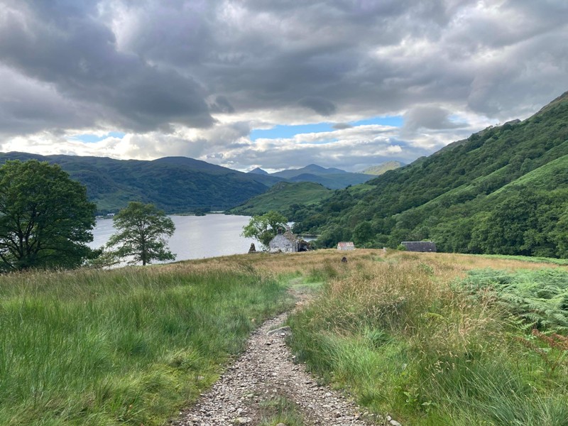 Sunshine on the West Highland Way