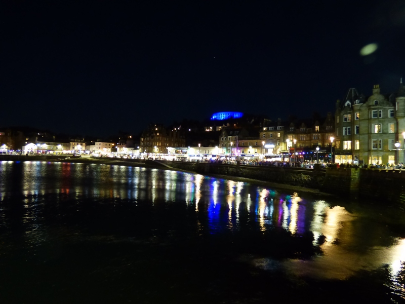 Oban lit up for Winter Festival